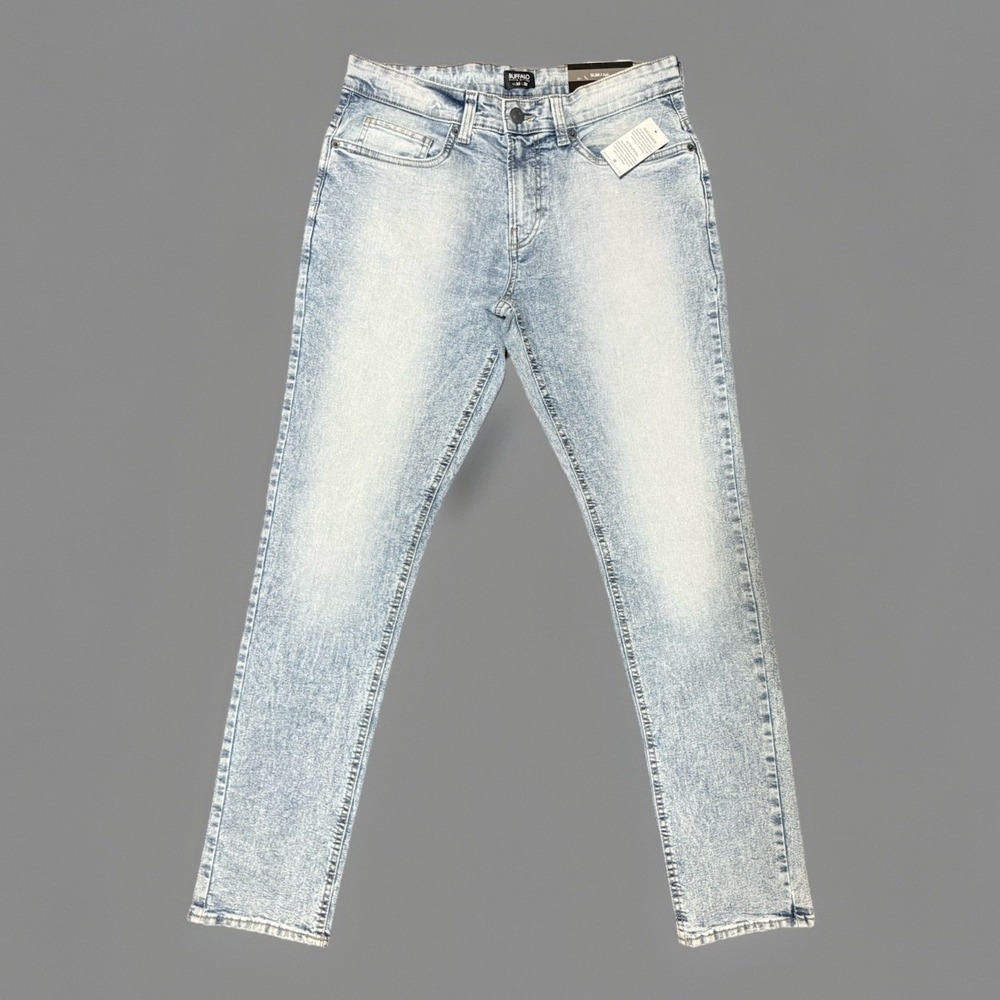 NWT Buffalo David Bitton Slim Ash Stretch Denim Jeans Men's 32x32‎